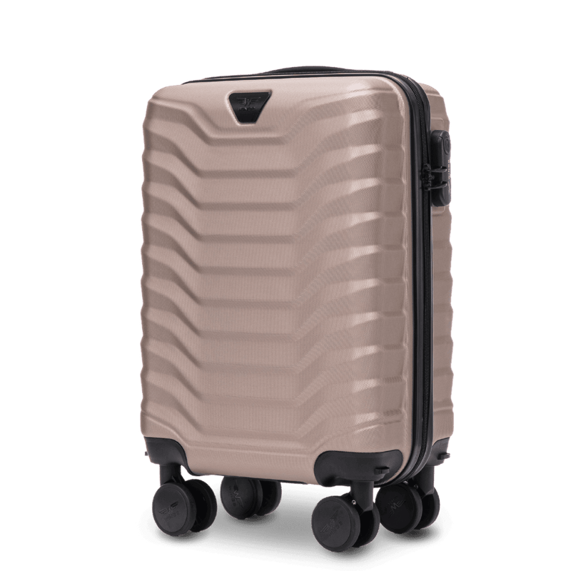 Malý kabinový kufr Wings PEAFOWL 18“ CHAMPAGNE