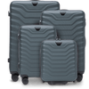 Ensemble de 4 valises Wings PAON VERT FONCÉ