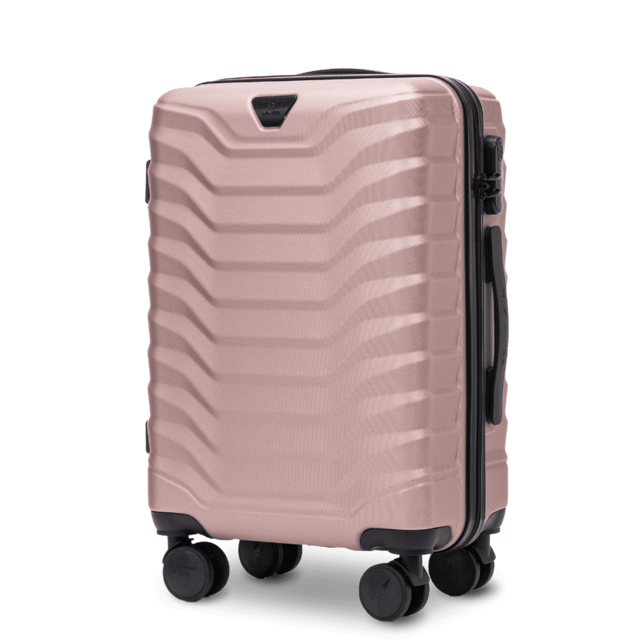 Кабинен куфар Wings PEAFOWL 20" РОЗОВ ЗЛАТО