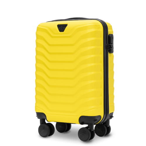 Small cabin suitcase Wings PEAFOWL 18” YELLOW