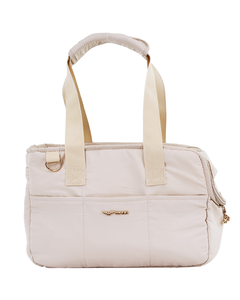 Dierenvervoerder WINGS met handvat voor koffer BEIGE