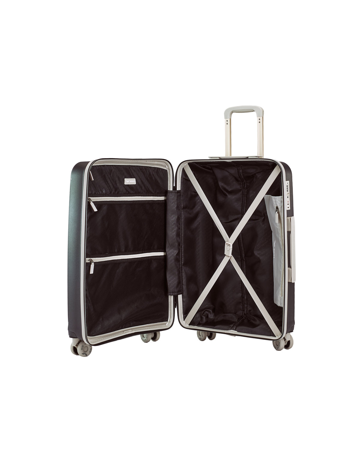 Medium WINGS PUFFIN 24" Suitcase BLACK