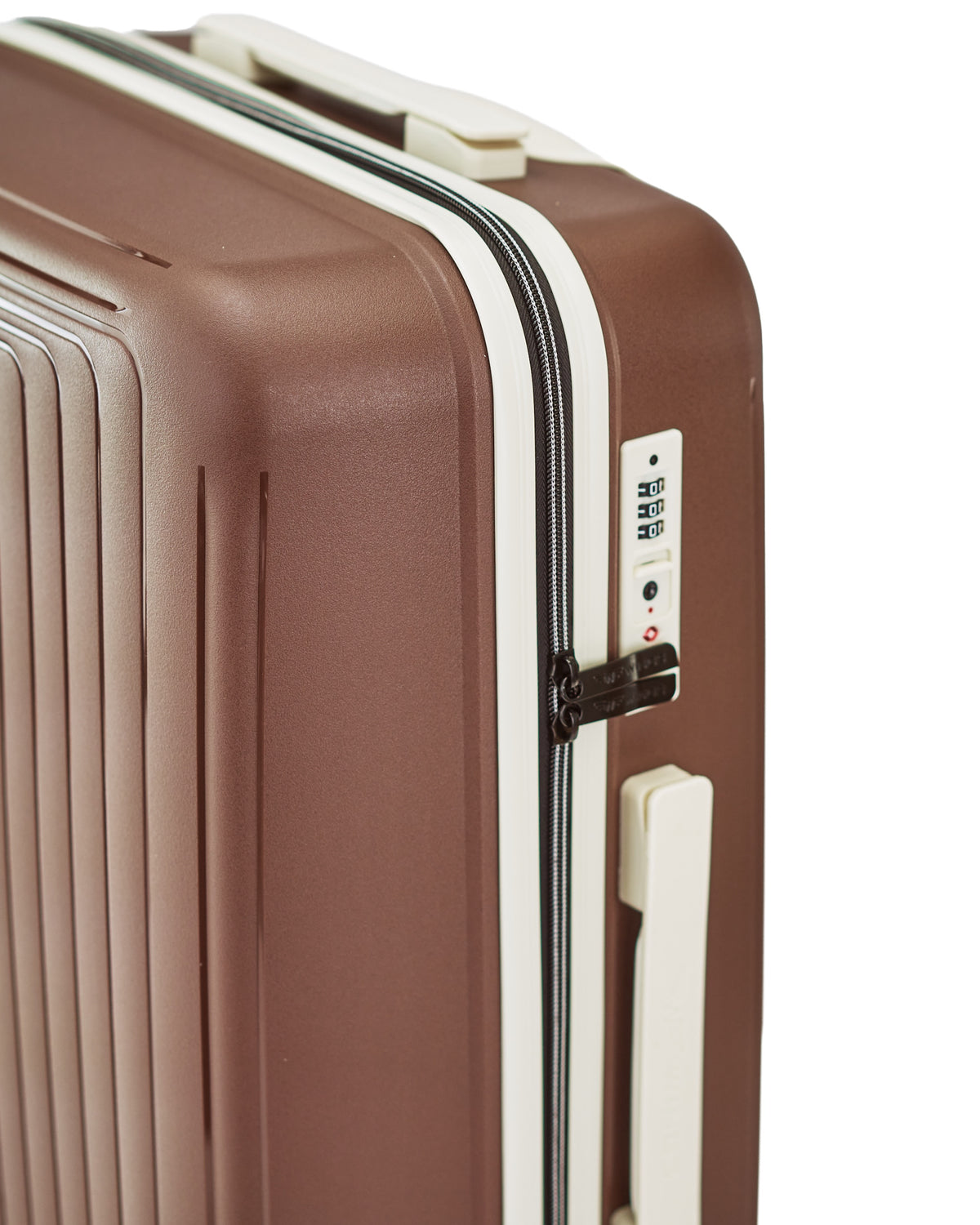 LARGE WINGS PUFFIN 28" SUITCASE CHOCOLATE BROWN