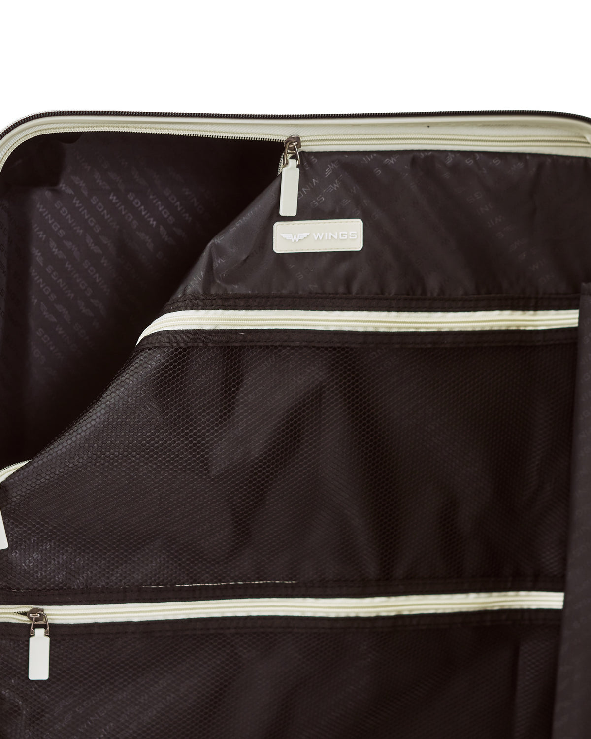 LARGE WINGS PUFFIN 28" SUITCASE CHOCOLATE BROWN