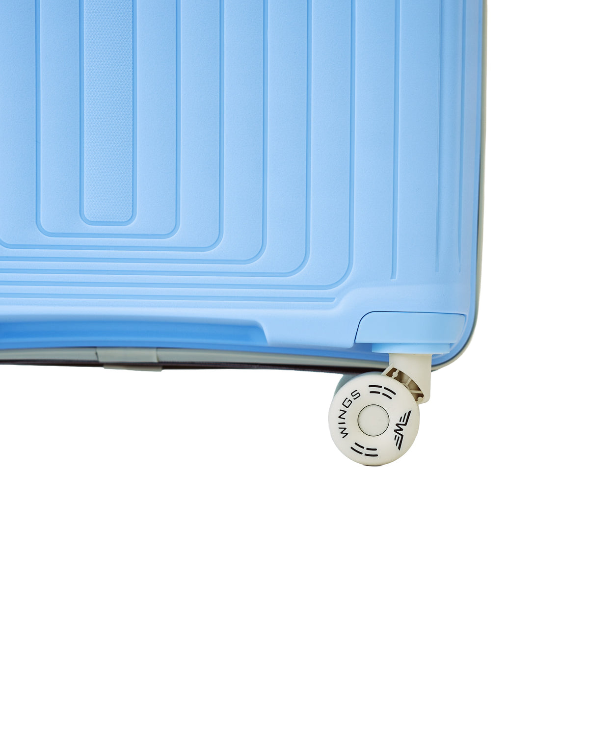 LARGE WINGS PUFFIN 28" SUITCASE LIGHT BLUE