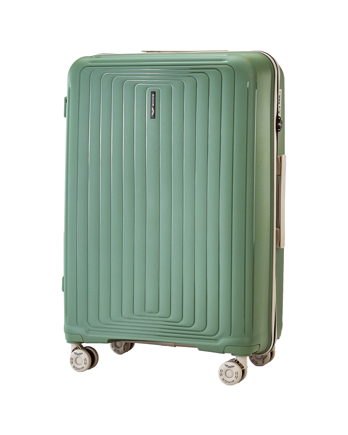 LARGE WINGS PUFFIN 28" SUITCASE ARMY GREEN