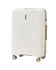 LARGE WINGS PUFFIN 28" SUITCASE OFF WHITE + BEIGE