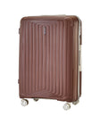 LARGE WINGS PUFFIN 28" SUITCASE CHOCOLATE BROWN