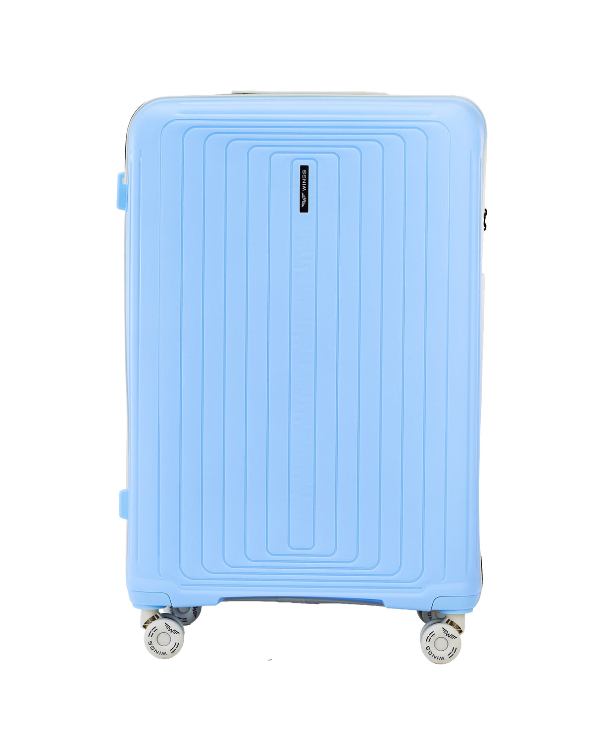 LARGE WINGS PUFFIN 28" SUITCASE LIGHT BLUE