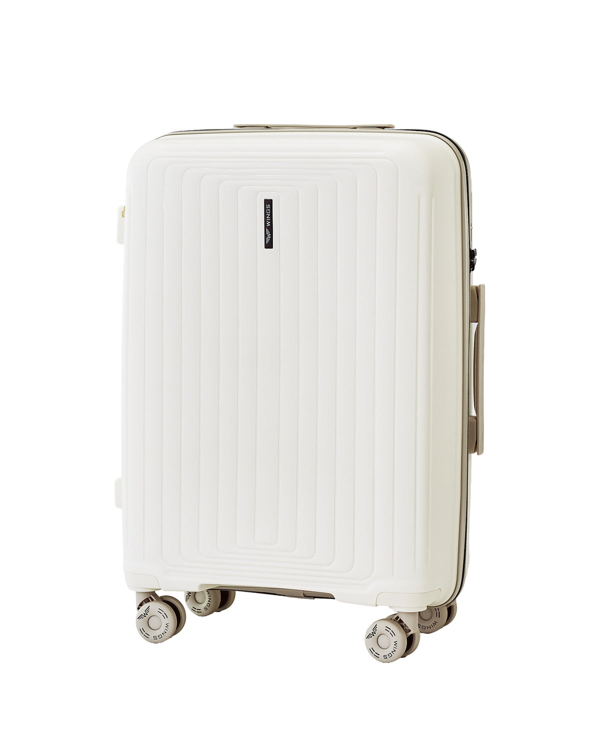 Medium WINGS PUFFIN 24" Suitcase OFF WHITE + BEIGE