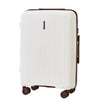 Medium WINGS PUFFIN 24" Suitcase OFF WHITE + BROWN