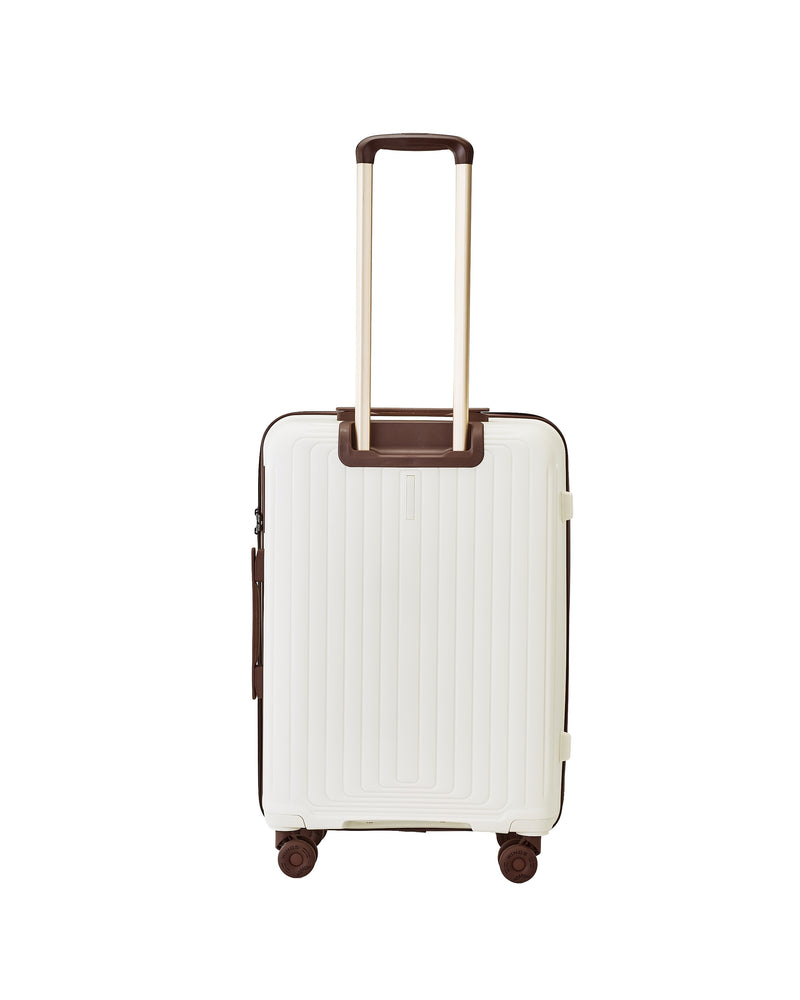 Medium WINGS PUFFIN 24" Suitcase OFF WHITE + BROWN