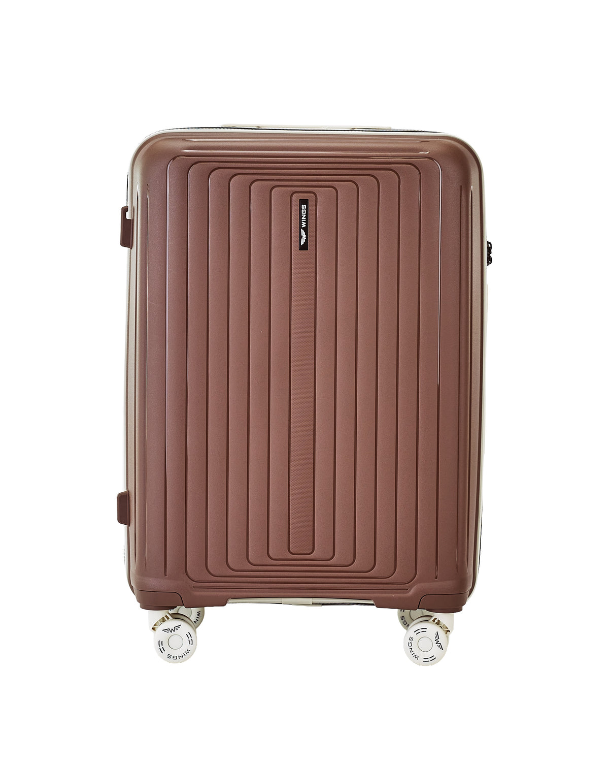 Medium WINGS PUFFIN 24" Suitcase CHOCOLATE BROWN