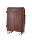 Medium WINGS PUFFIN 24" Suitcase CHOCOLATE BROWN