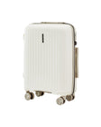 WINGS PUFFIN 20" OFF WHITE + BEIGE CABIN SUITCASE