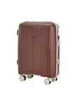 WINGS PUFFIN 20" CHOCOLATE BROWN CABIN SUITCASE