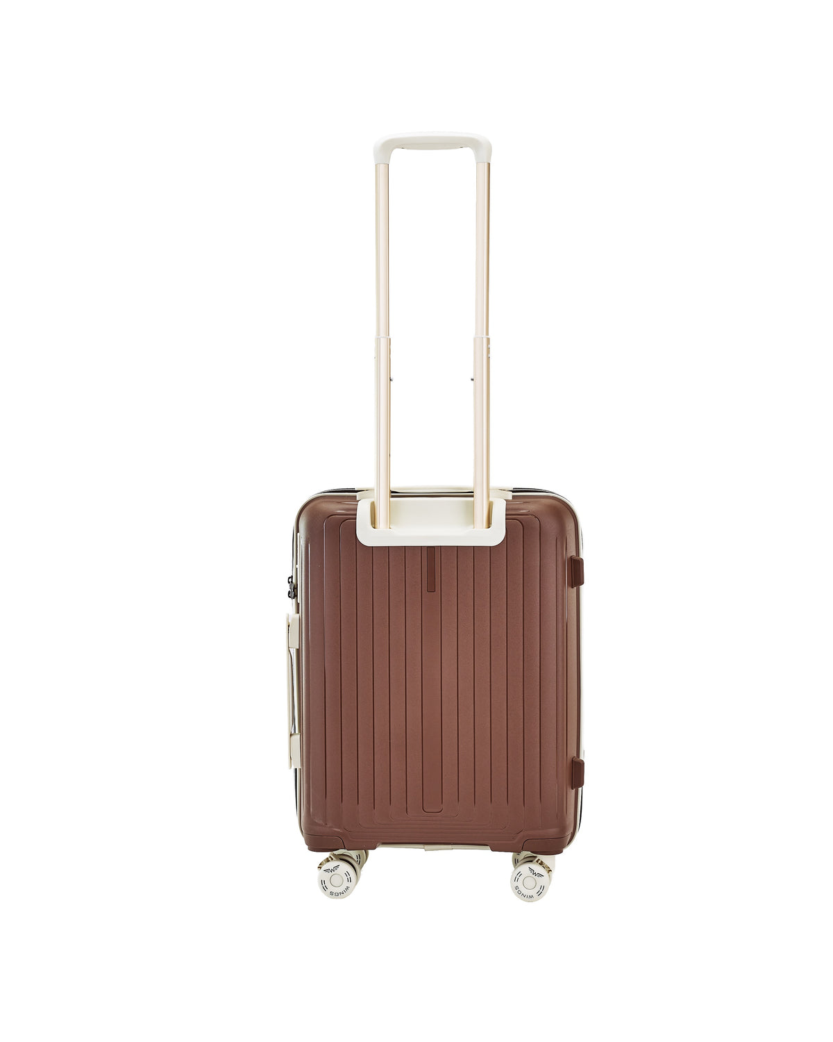 WINGS PUFFIN 20" CHOCOLATE BROWN CABIN SUITCASE