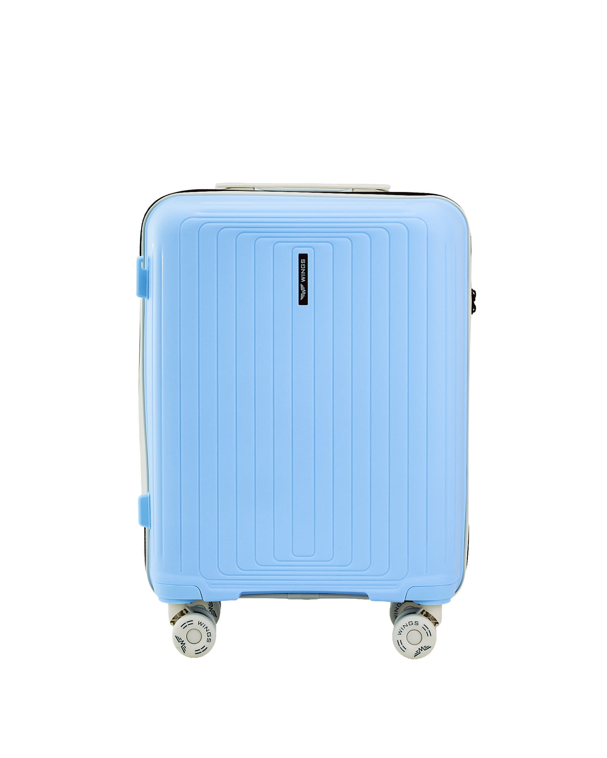 WINGS PUFFIN 20" LIGHT BLUE CABIN SUITCASE