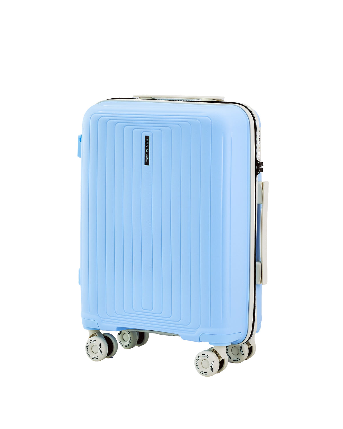 WINGS PUFFIN 20" LIGHT BLUE CABIN SUITCASE