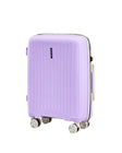WINGS PUFFIN 20" WHITE PURPLE CABIN SUITCASE