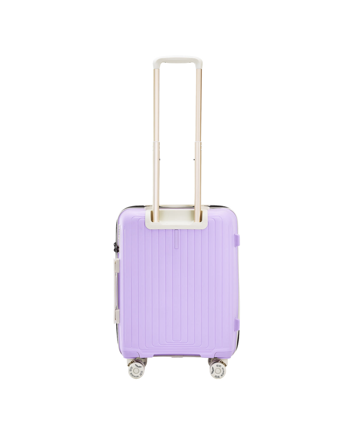 WINGS PUFFIN 20" WHITE PURPLE CABIN SUITCASE