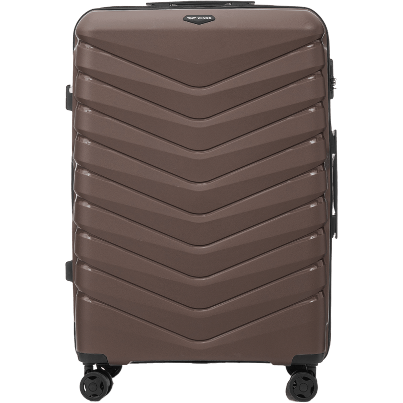Голяма куфар Wings PHOENIX 2.0 полипропилен 28" КАФЯВ