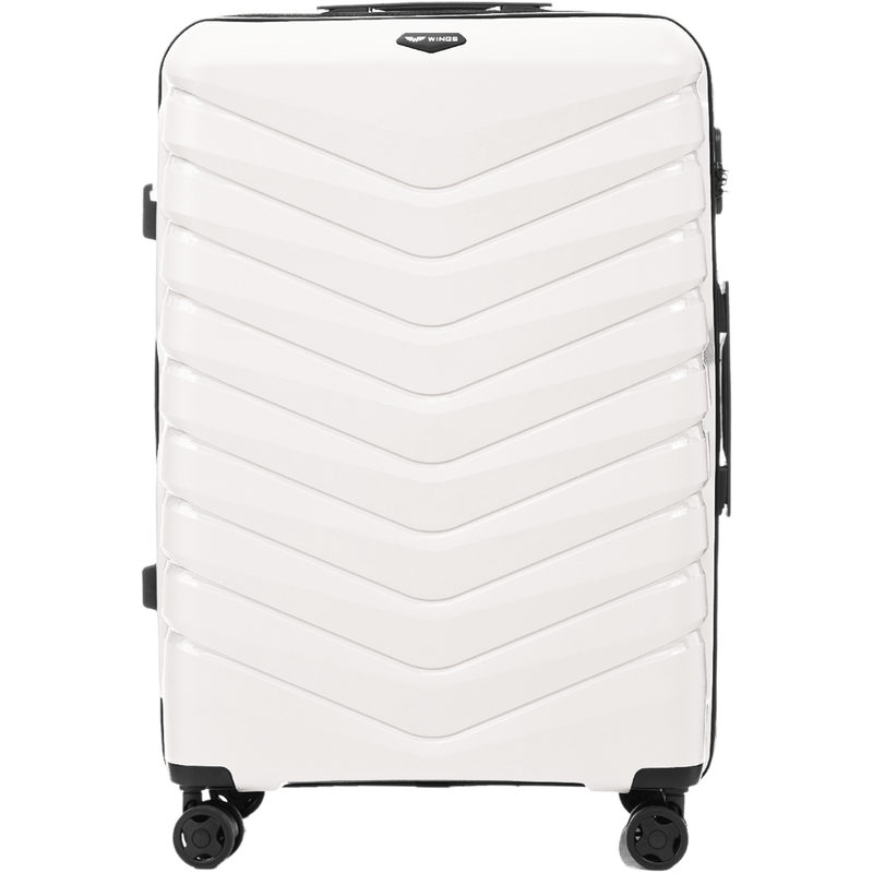 Голяма куфар Wings PHOENIX 2.0 полипропилен 28" БЯЛ