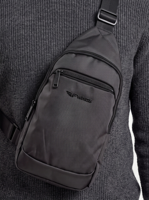 Crossbody backpack BRANT WINGS BLACK