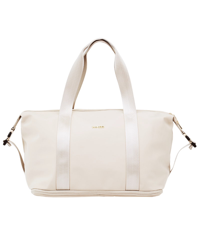 Veľká dámska taška ROSELLA s možnosťou rozšírenia BEIGE