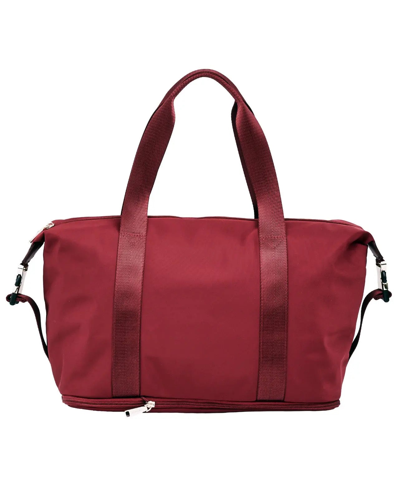 Duża torba damska ROSELLA z funkcją poszerzania DARK RED ROSELLA COLLECTION