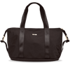 Large women's bag ROSELLA with expansion function BLACK
