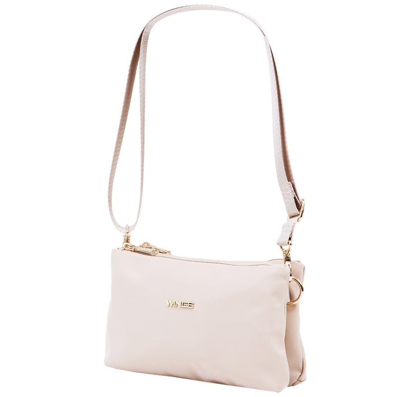 Športová taška ROSELLA s funkciou kozmetickej taštičky BEIGE