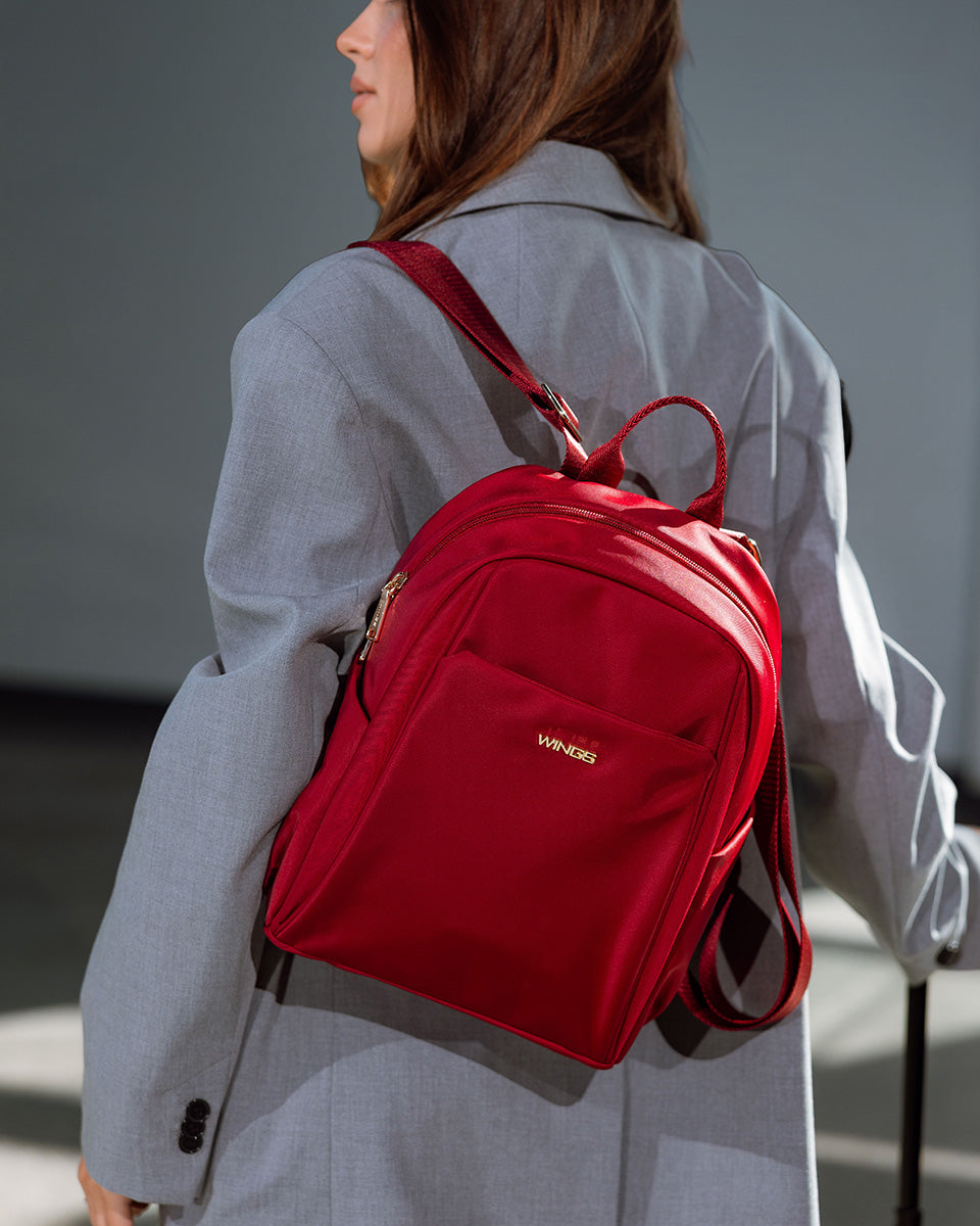Mestský batoh WINGS ROSELLA DARK RED
