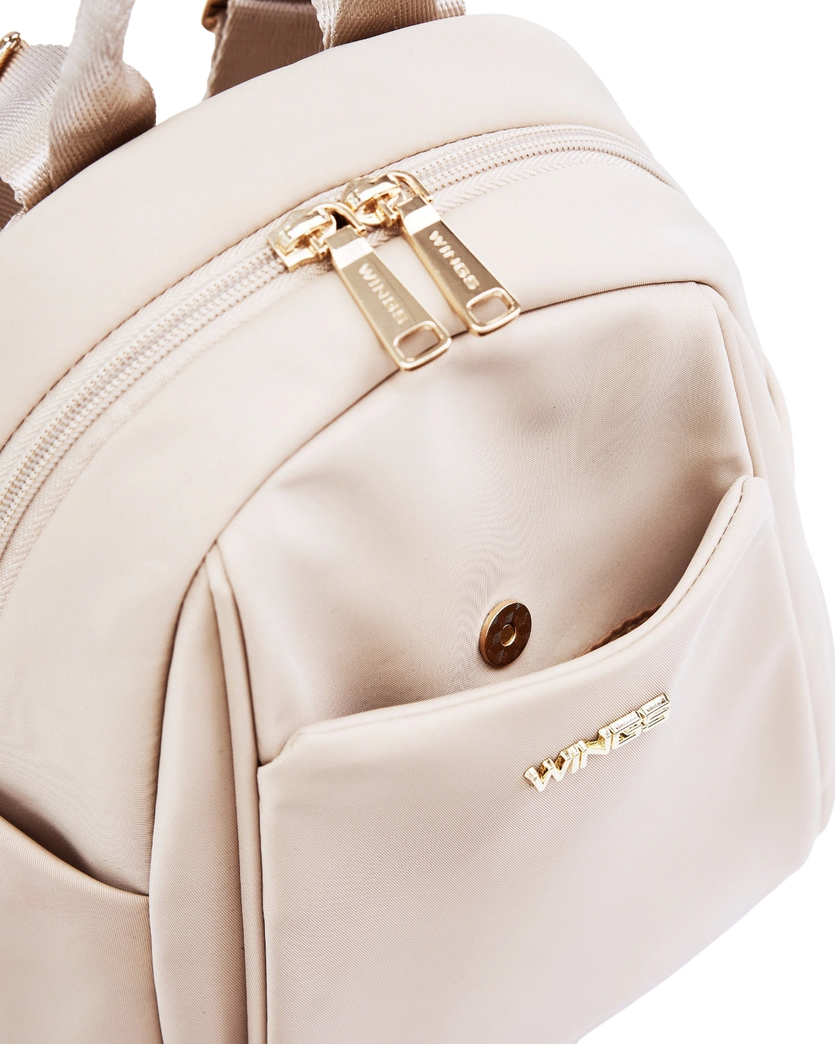 Liten stadryggsäck WINGS ROSELLA BEIGE