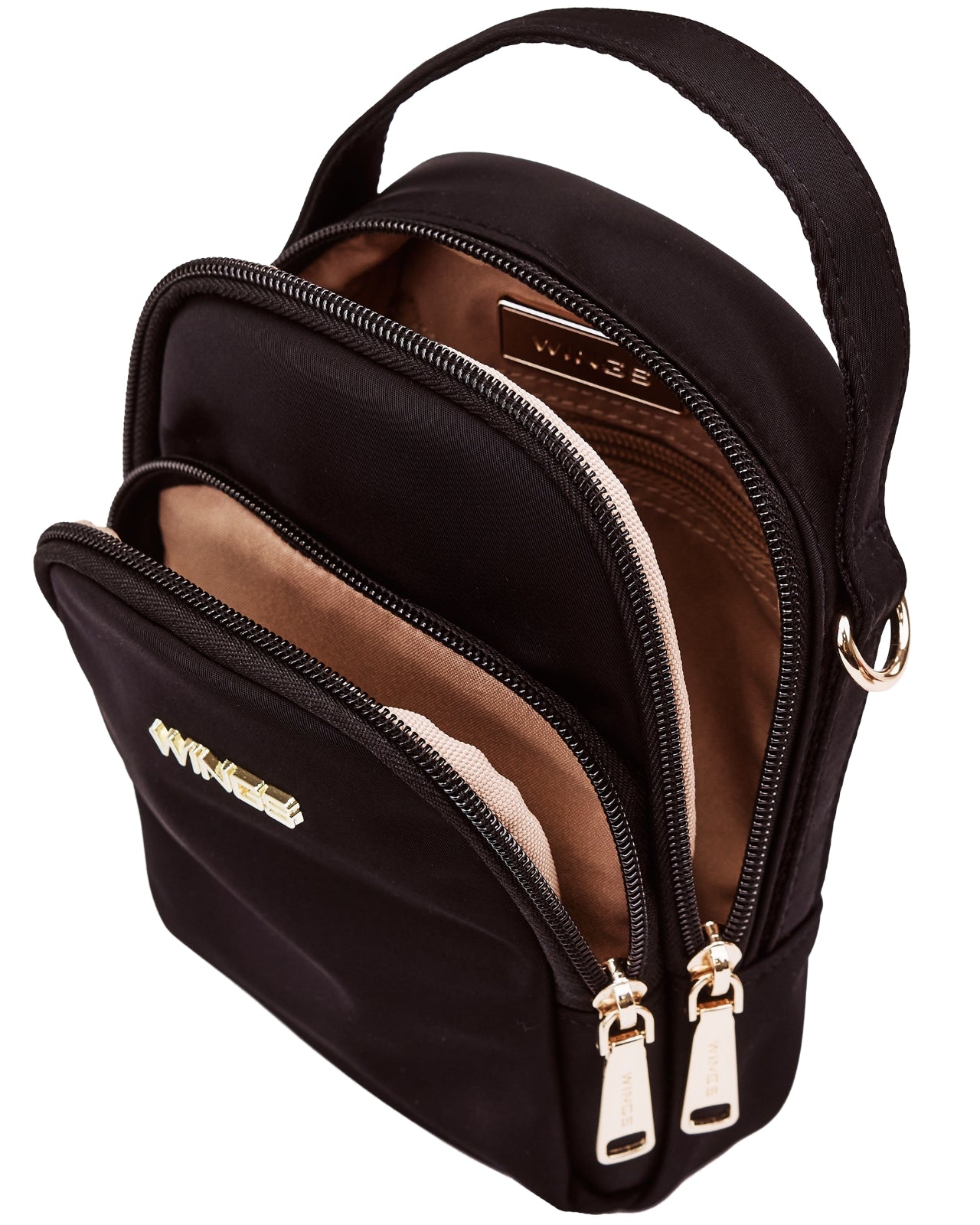 Malá crossbody taška ROSELLA ČIERNA