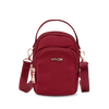 Small crossbody bag ROSELLA DARK RED