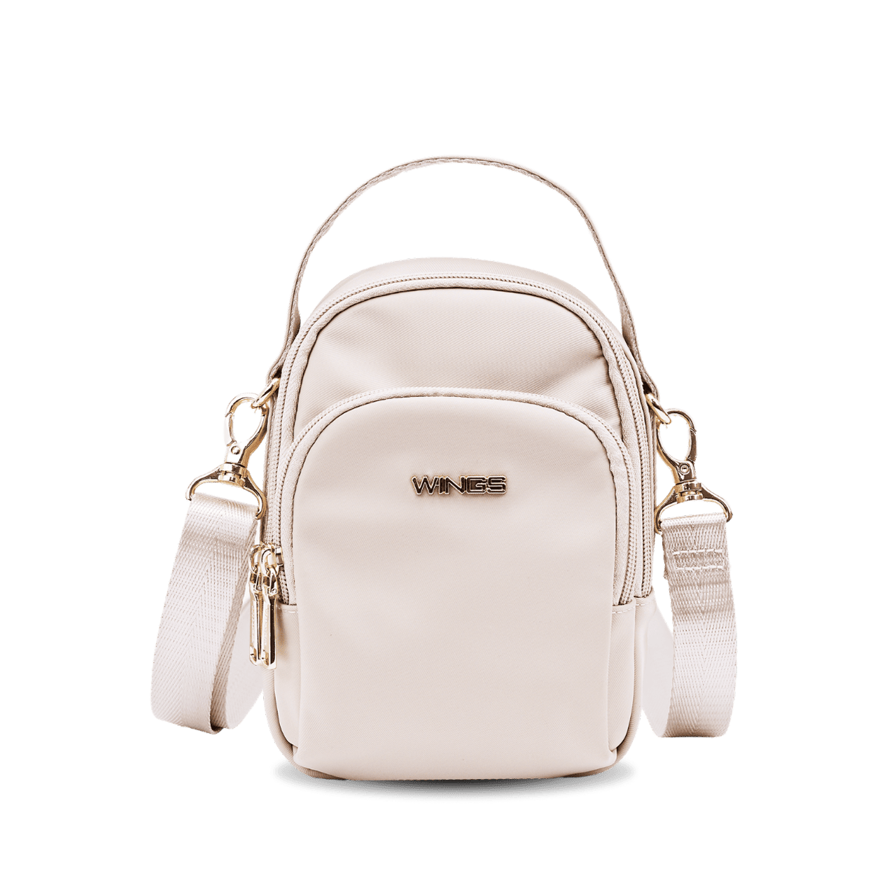 Mała torba crossbody ROSELLA BEIGE ROSELLA COLLECTION