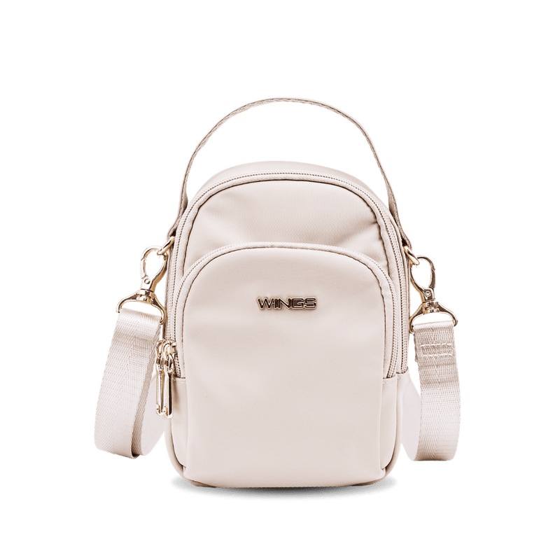 Malá crossbody taška ROSELLA BÉŽOVÁ