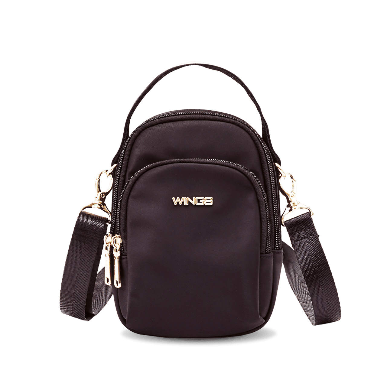 Mała torba crossbody ROSELLA BLACK ROSELLA COLLECTION