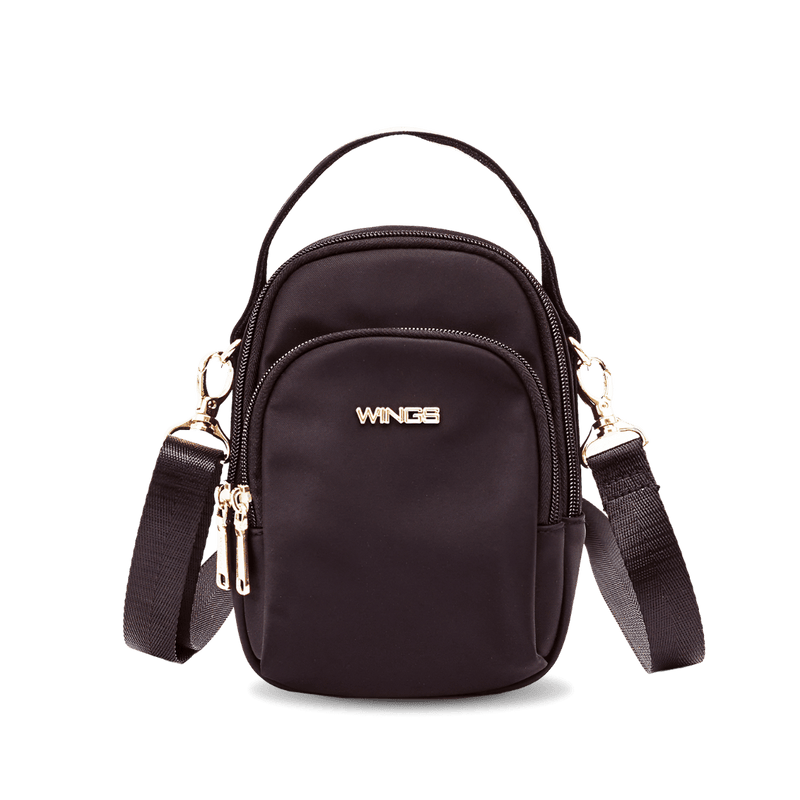 Malá crossbody taška ROSELLA ČIERNA