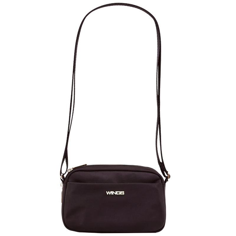 Športová taška WINGS ROSELLA – malá dámska taška cez rameno BLACK