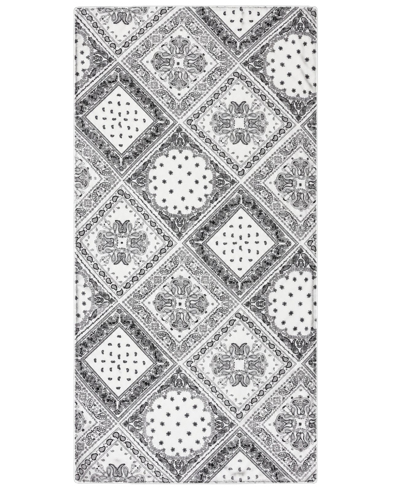 Dámský šátek WINGS 180x90 cm vzor paisley bandana