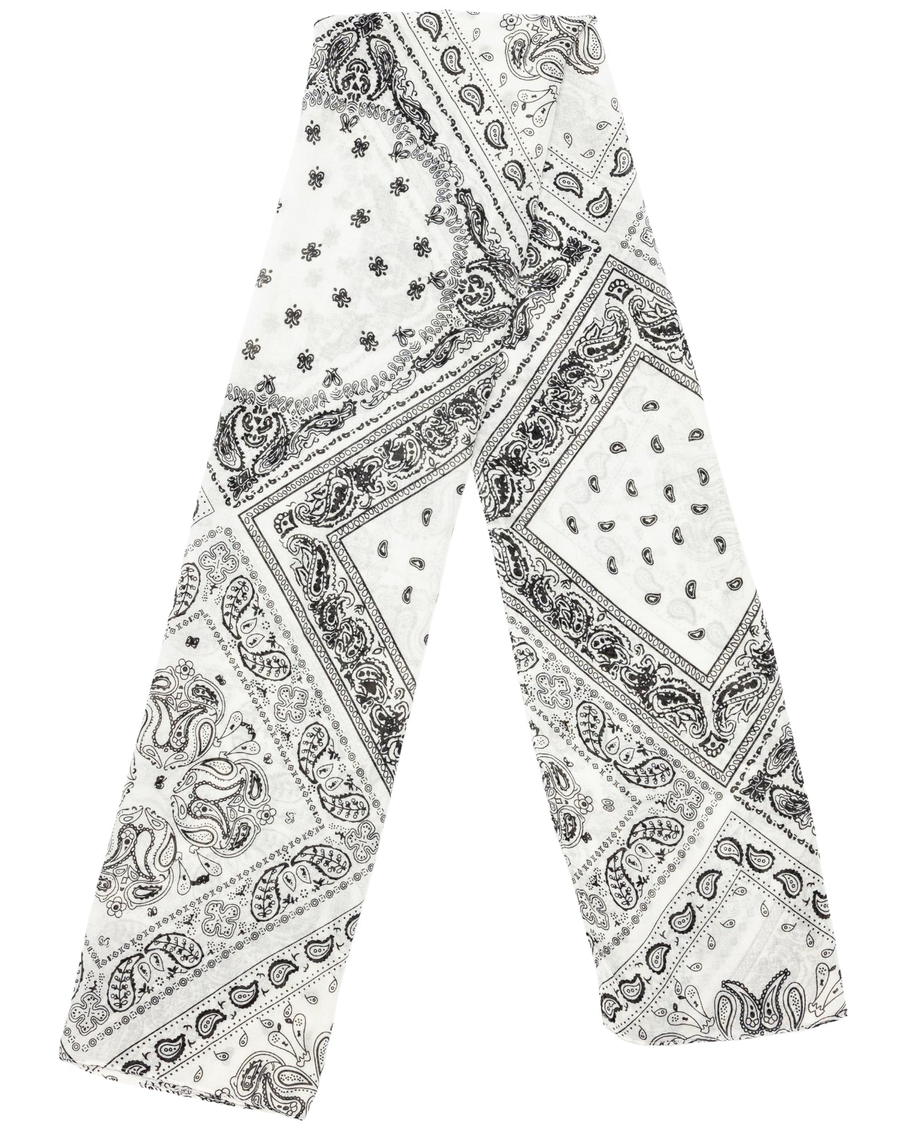 Dámský šátek WINGS 180x90 cm vzor paisley bandana