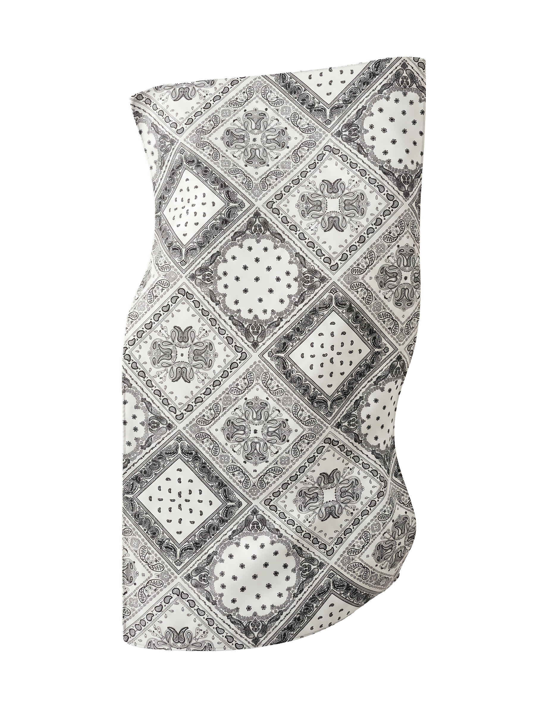 Dámský šátek WINGS 180x90 cm vzor paisley bandana