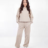 WINGS UNLEASH naiste oversize puuvillane dressikomplekt BEIGE