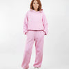 Ženski oversize komplet trenirke WINGS UNLEASH od pamuka PINK
