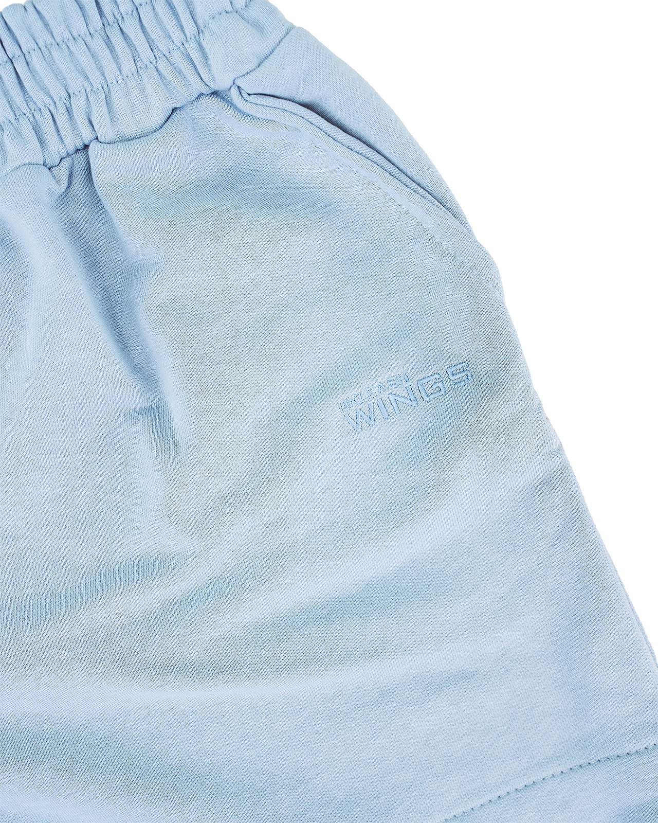Dámské teplákové šortky UNLEASH WINGS PASTEL BLUE