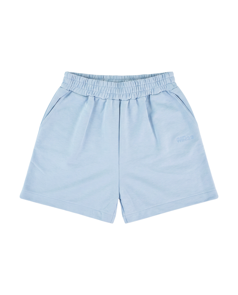 Dámské teplákové šortky UNLEASH WINGS PASTEL BLUE