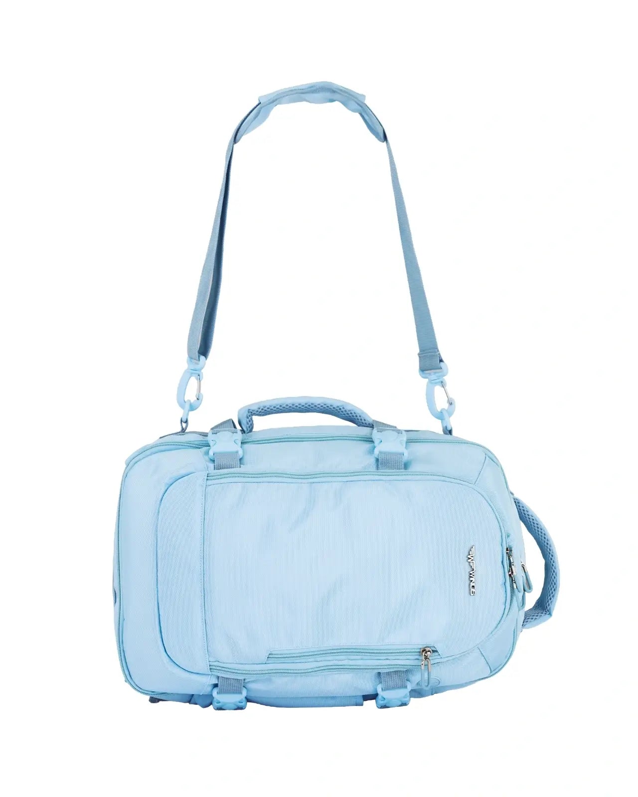 WINGS Kabinenrucksack Tasche 2in1 Tanager HELLBLAU