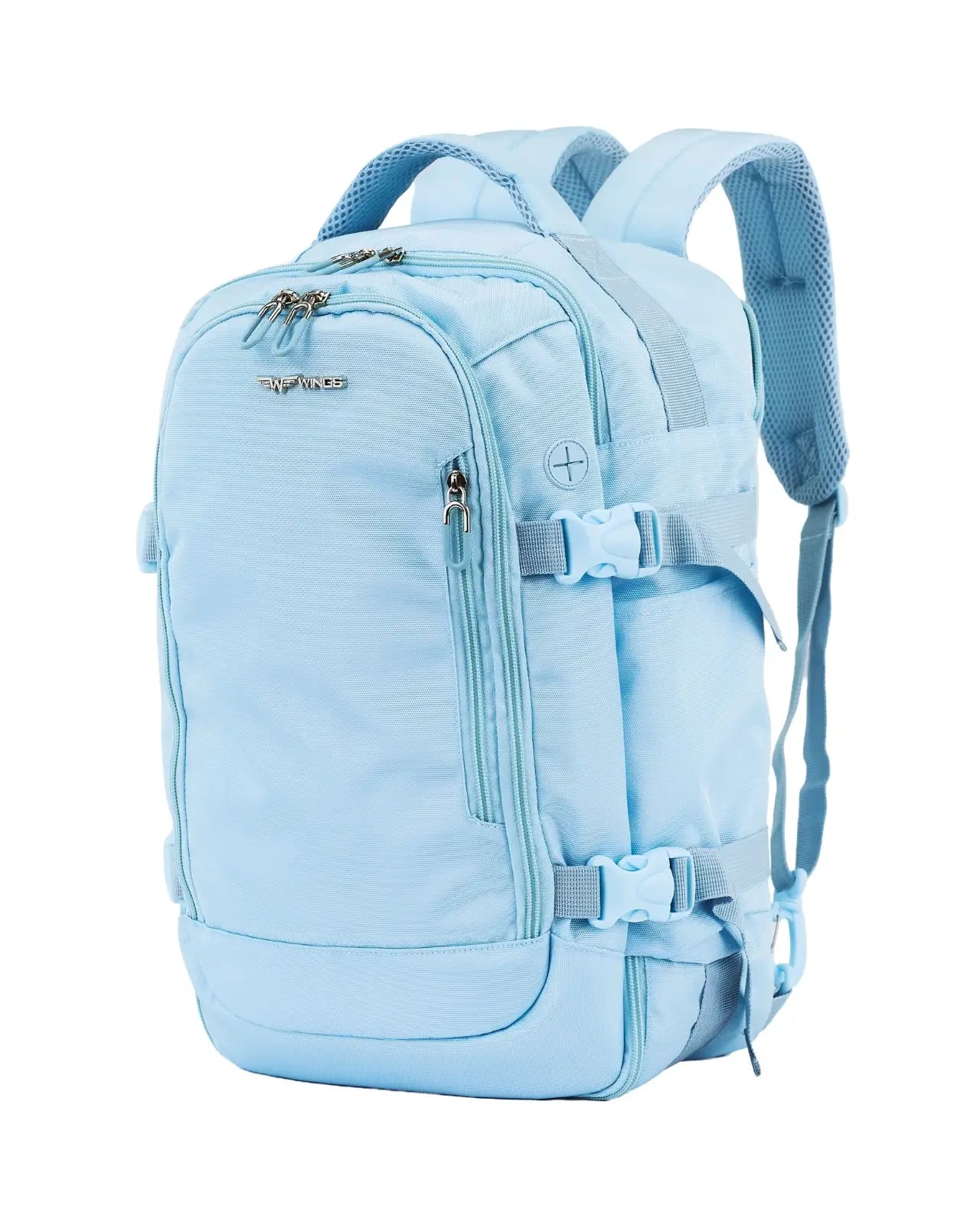 WINGS Kabinenrucksack Tasche 2in1 Tanager HELLBLAU